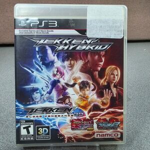 Namco Tekken Hybrid PS3 Sony PlayStation 3 Excellent Game Movie Bundle